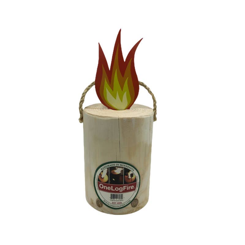 Original OneLogFire 6-Logs per case   2-Hour burn time