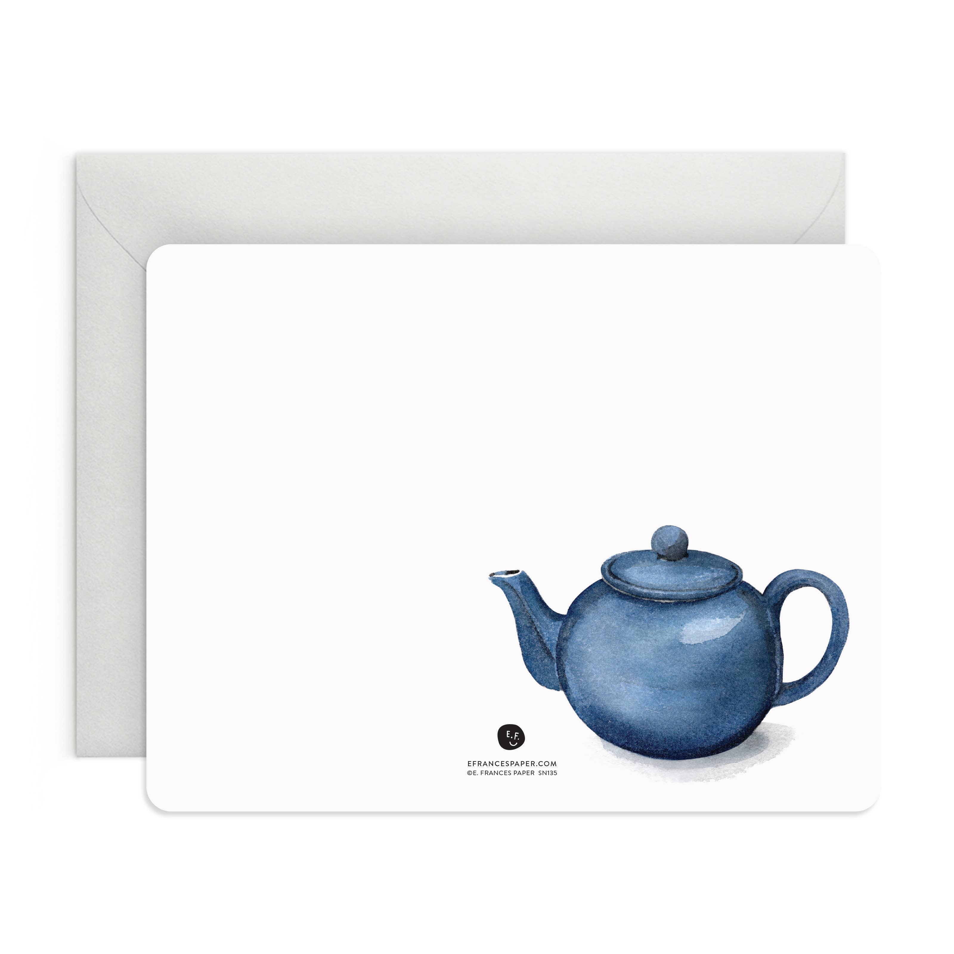 Spot of Tea Flat Notes (Boxed set of 8 Notecards)