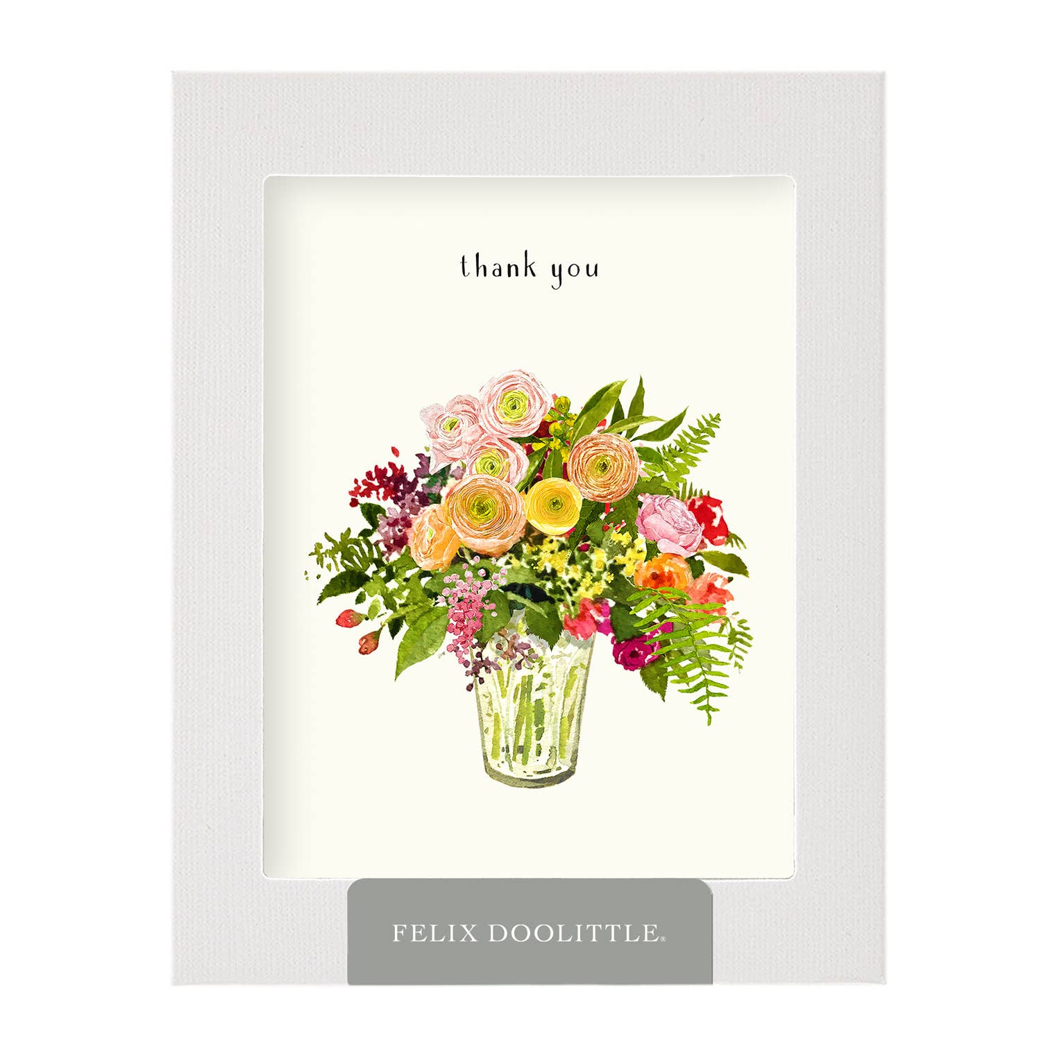 Sunrise Bouquet - Thank You Card
