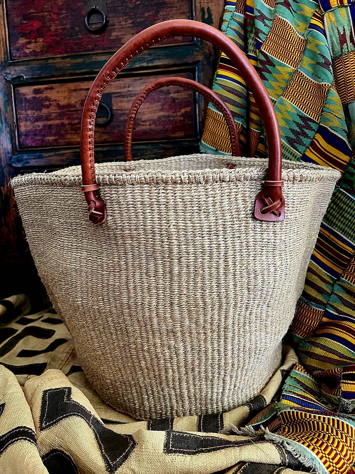 Tan Satchel Tote