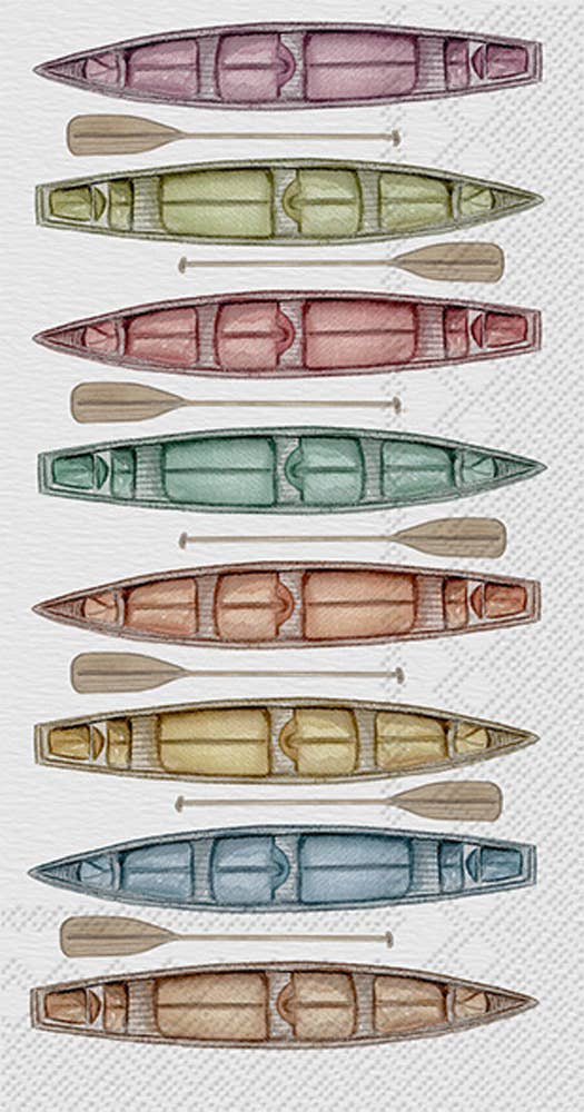 Paper Guest Towels 16 Ct Canoes Rosanne Beck