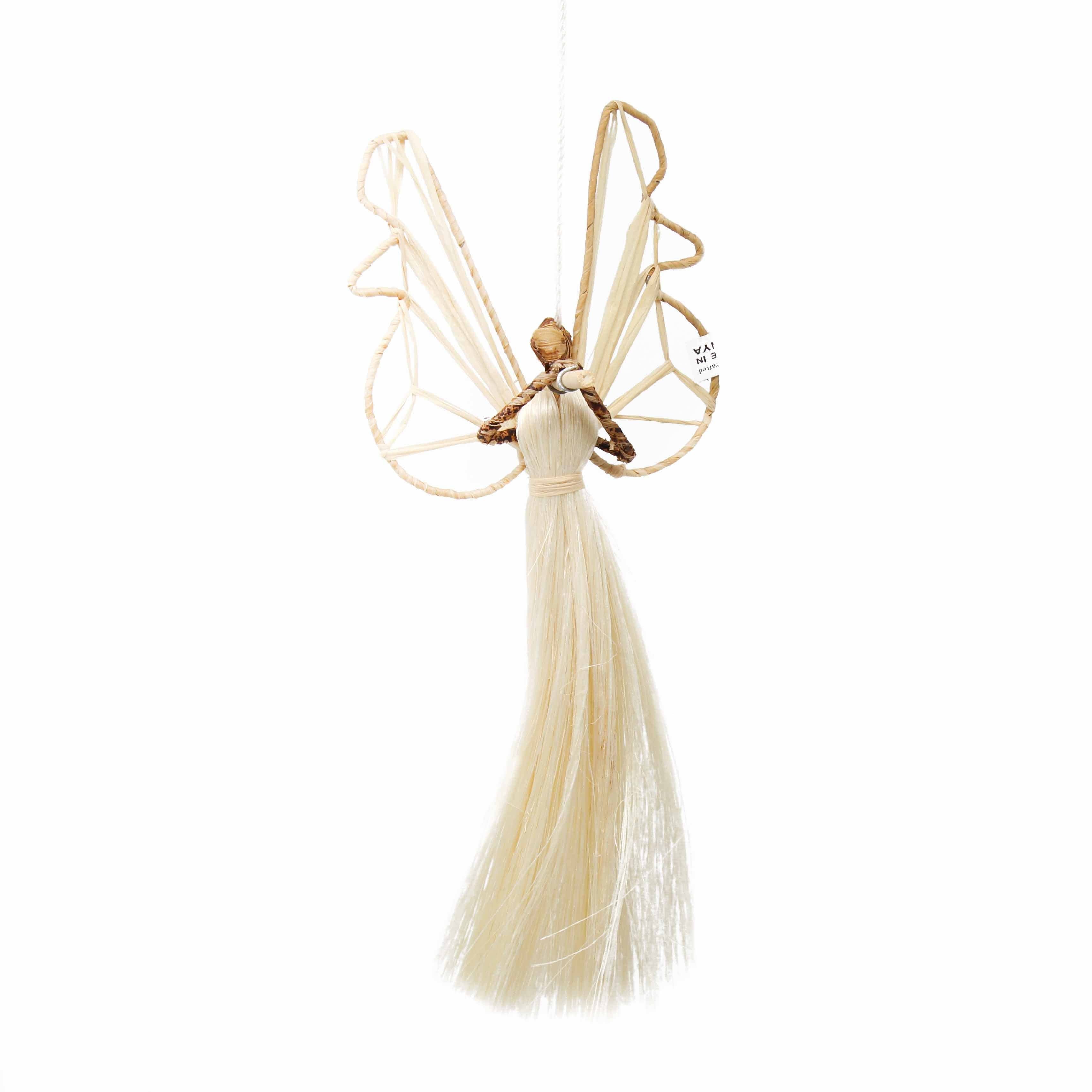 Sisal Angel Ornaments: Star