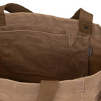 Neelum Oversized Tote Bag -Waxed Canvas Bag