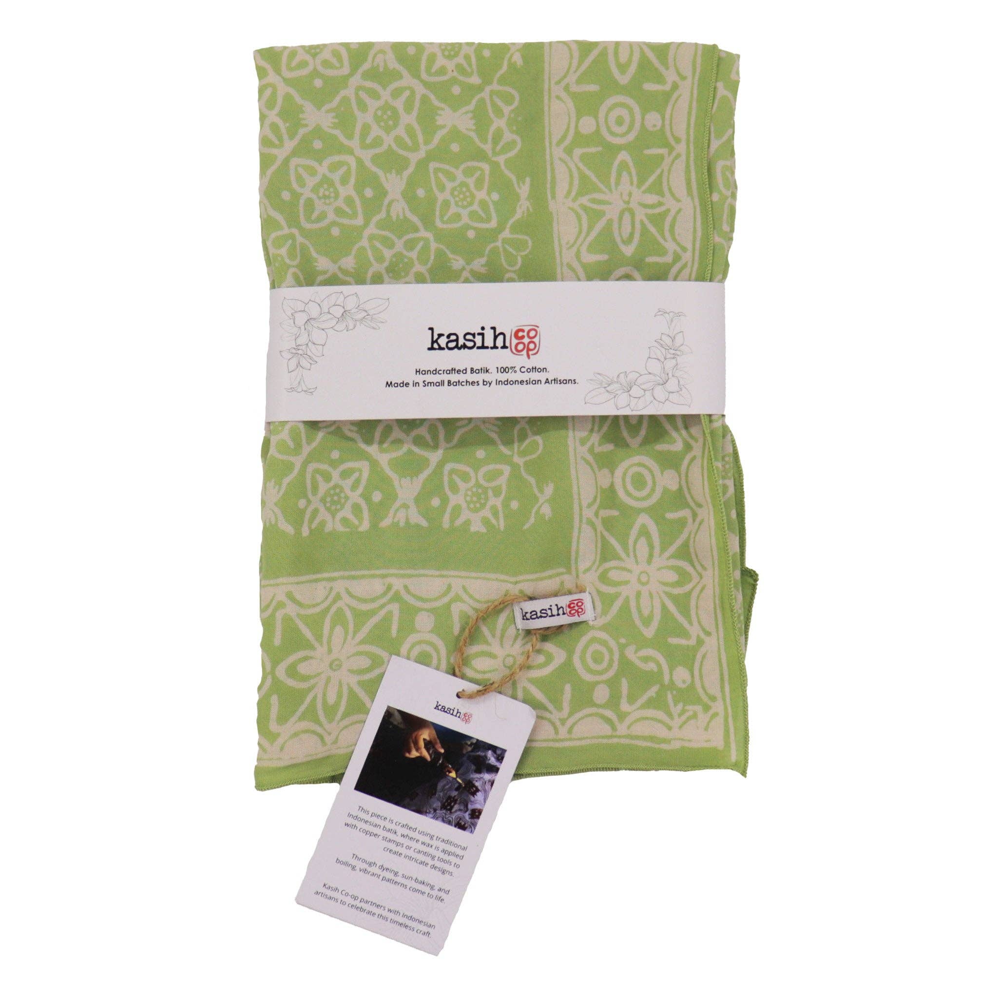 Batik Bandana - Light Green
