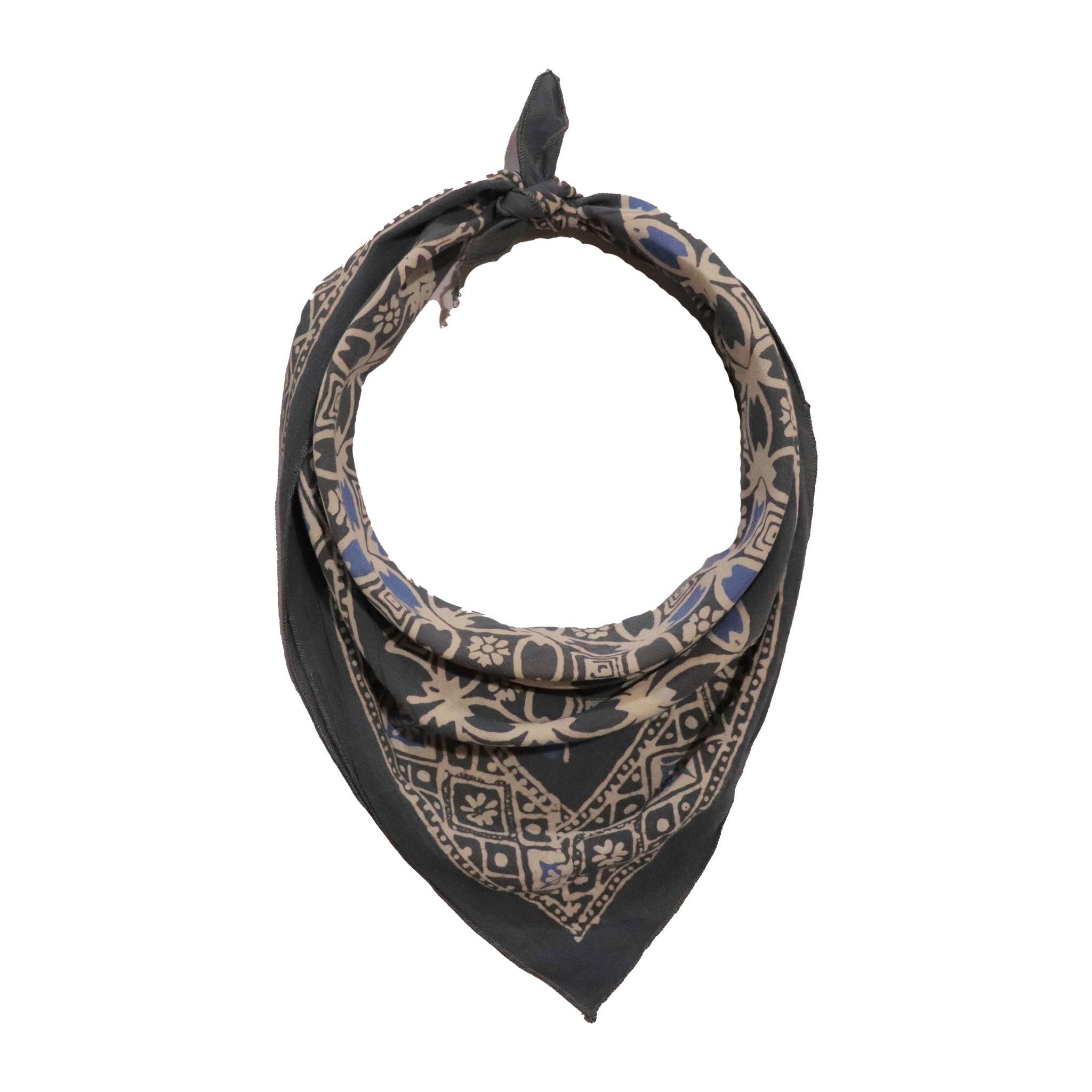 Batik Bandana - Charcoal Gray