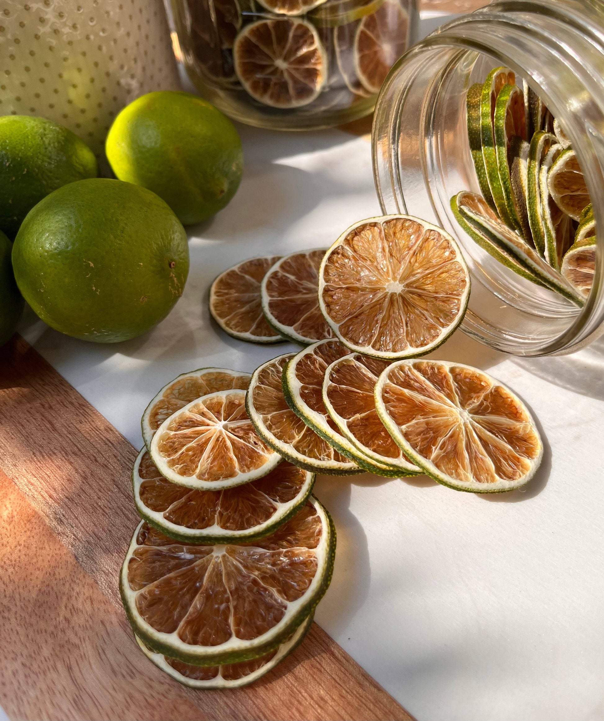 Dried Lime Slices | 15 ct Whole Slice
