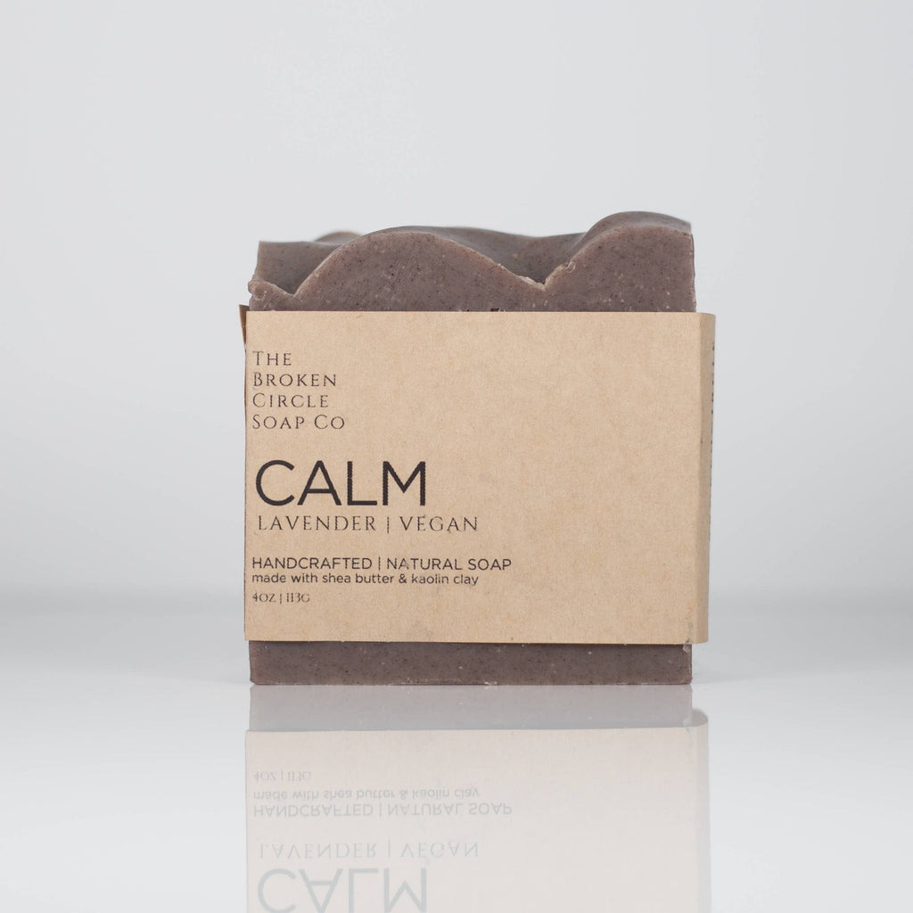 Calm Lavender Vegan Soap | 4 oz