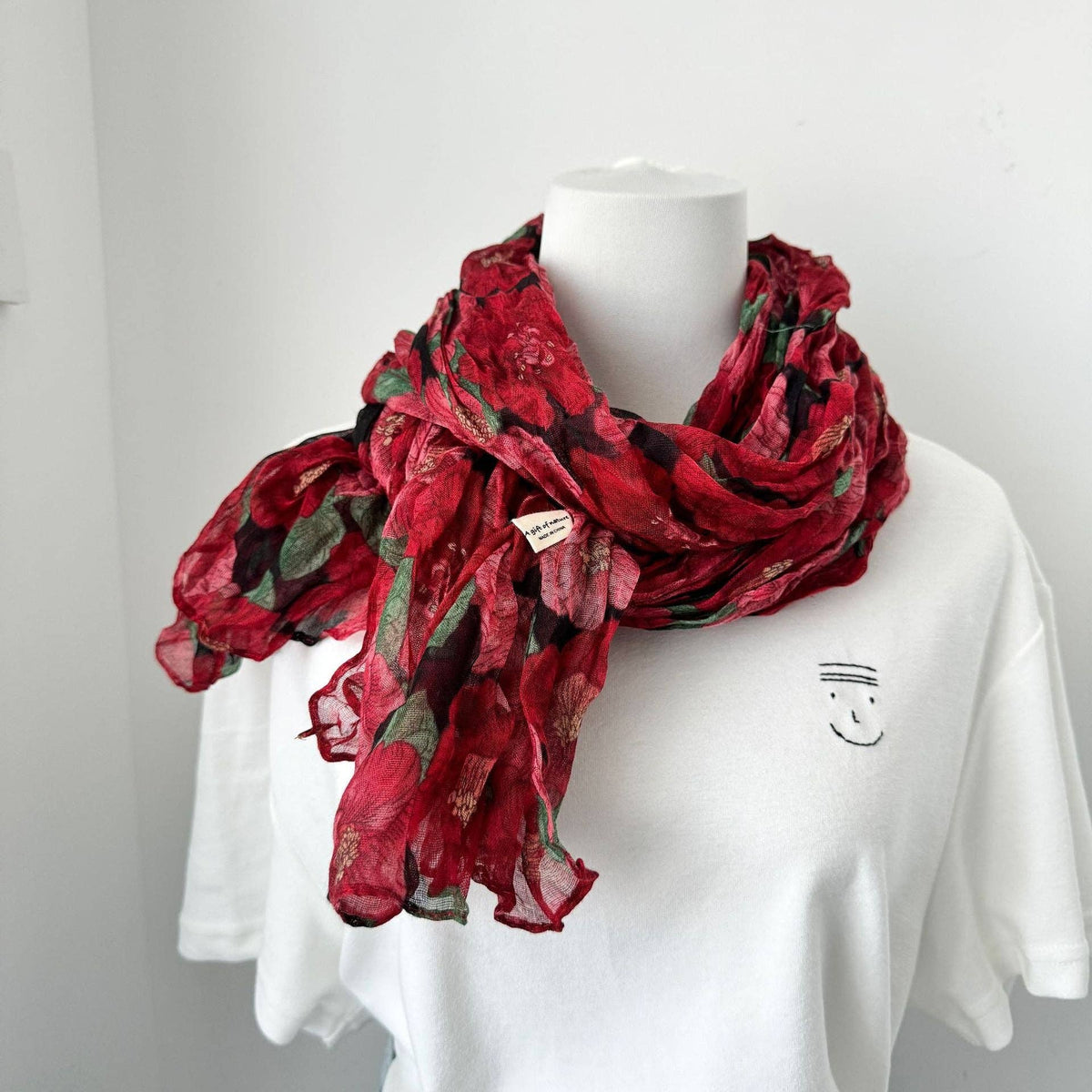 Vintage Pleated: 02Blue / 80-180cm