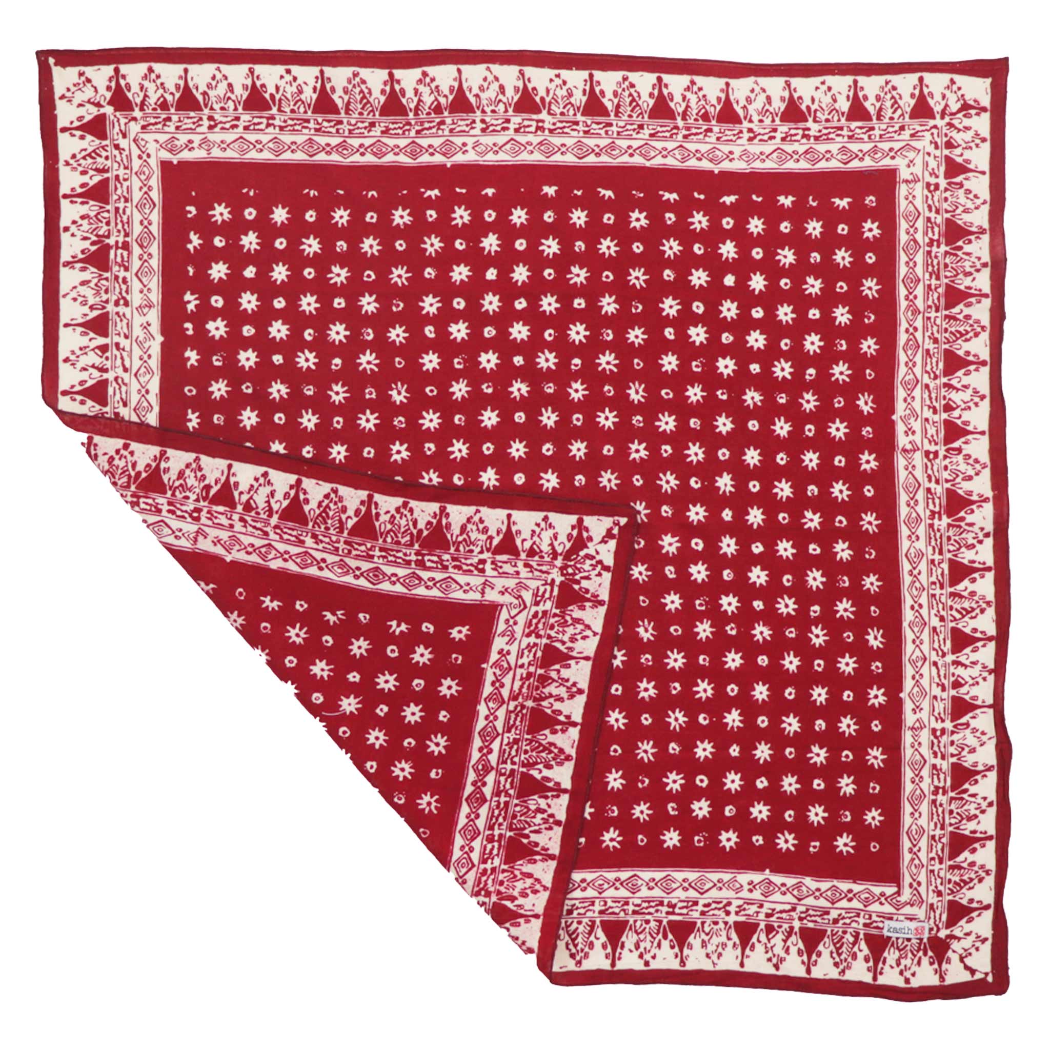 Batik Bandana - Celebrations, Red