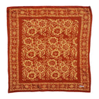 Batik Bandana - Red Orange hand drawn
