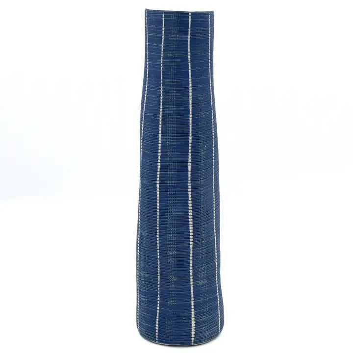 Koza M - Wo 22 Blue Porcelain Bud Vase