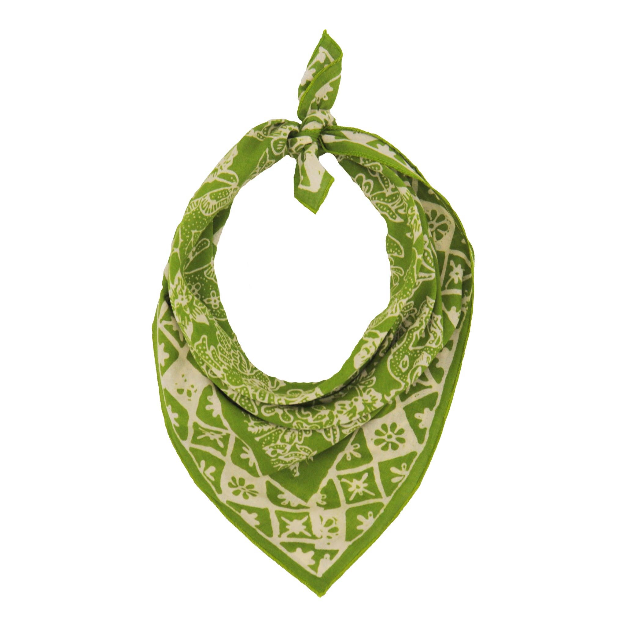 Batik Bandana-Green Serenity