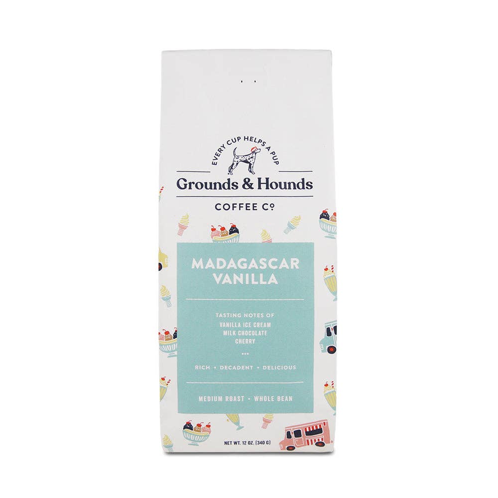Madagascar Vanilla: Whole Bean 12 oz.