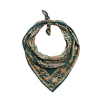 Batik Bandana - Blue Gray Teal Aqua