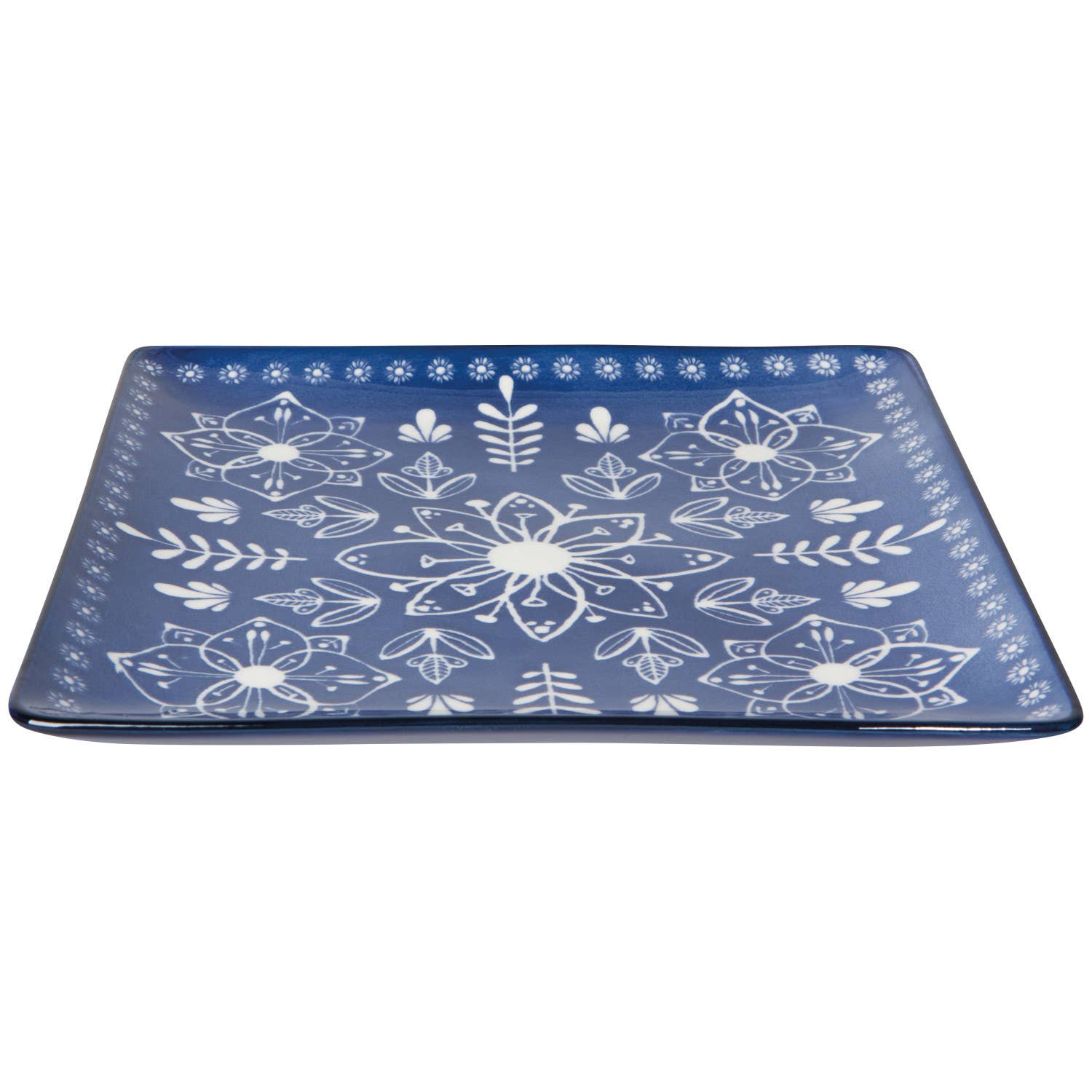 Porto Stamped Plate 8 Inch