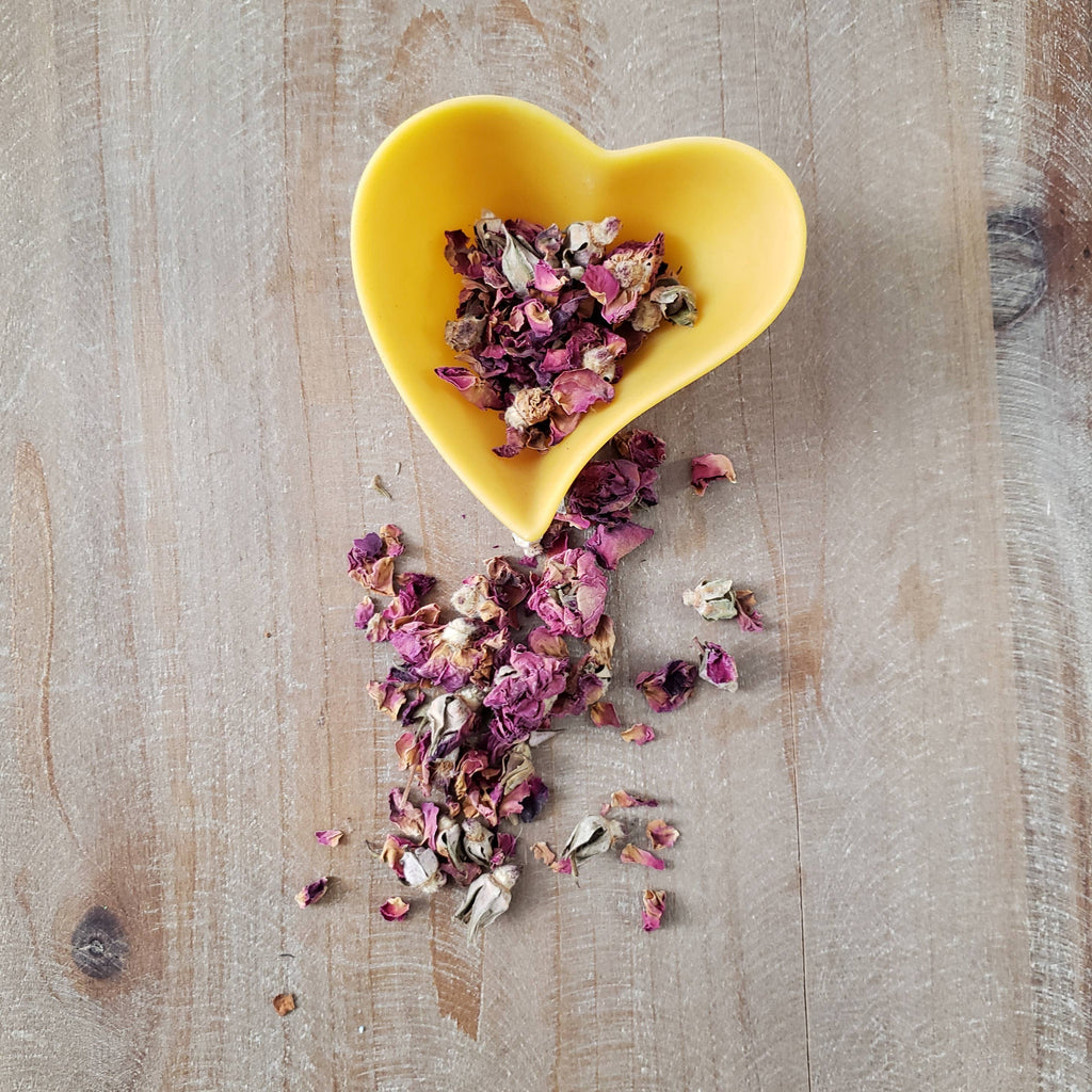 Heart Shaped Beeswax Dish