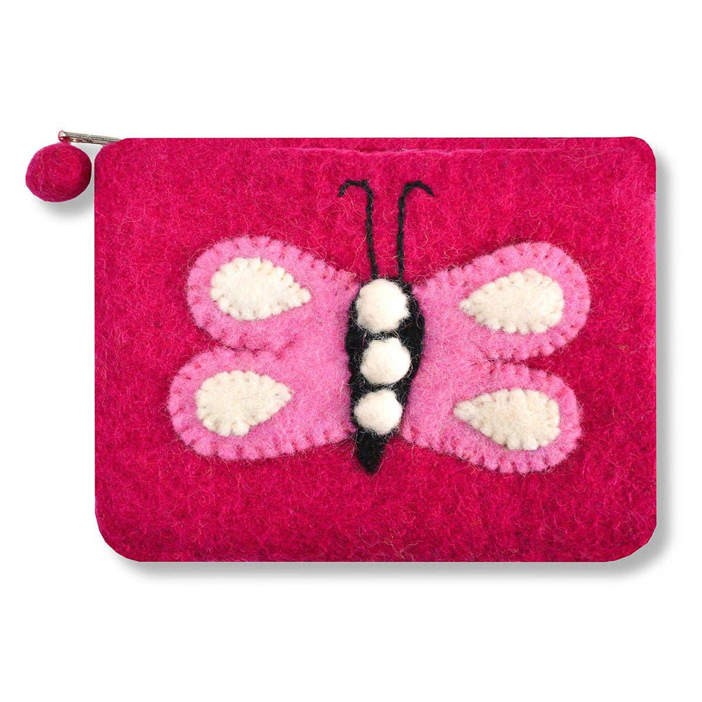 Butterfly Design Coin Purse: Assorted colors