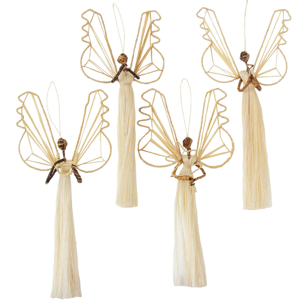 Sisal Angel Ornaments: Star