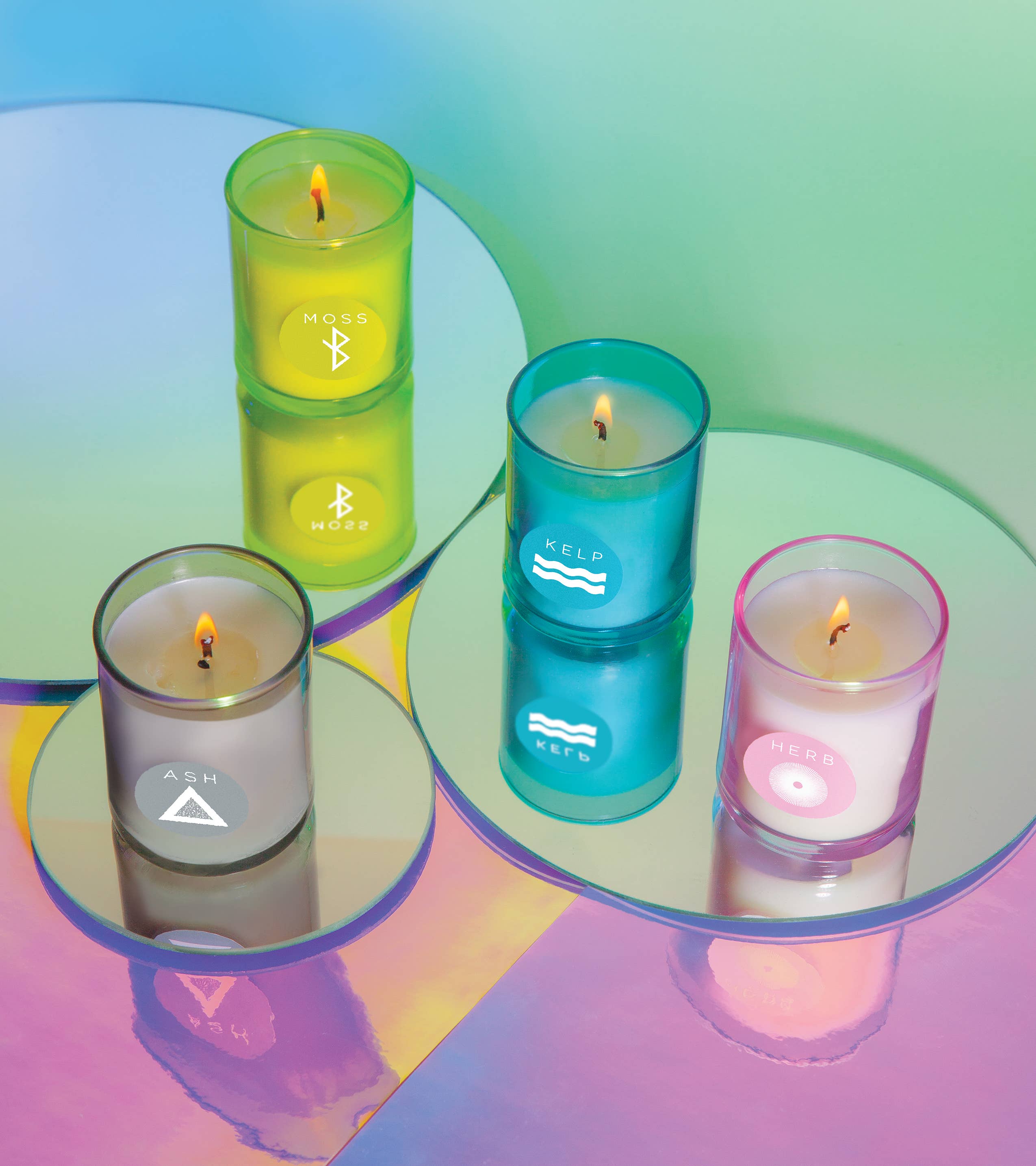 Hallo Iceland Volcanic Ash Votive Candle