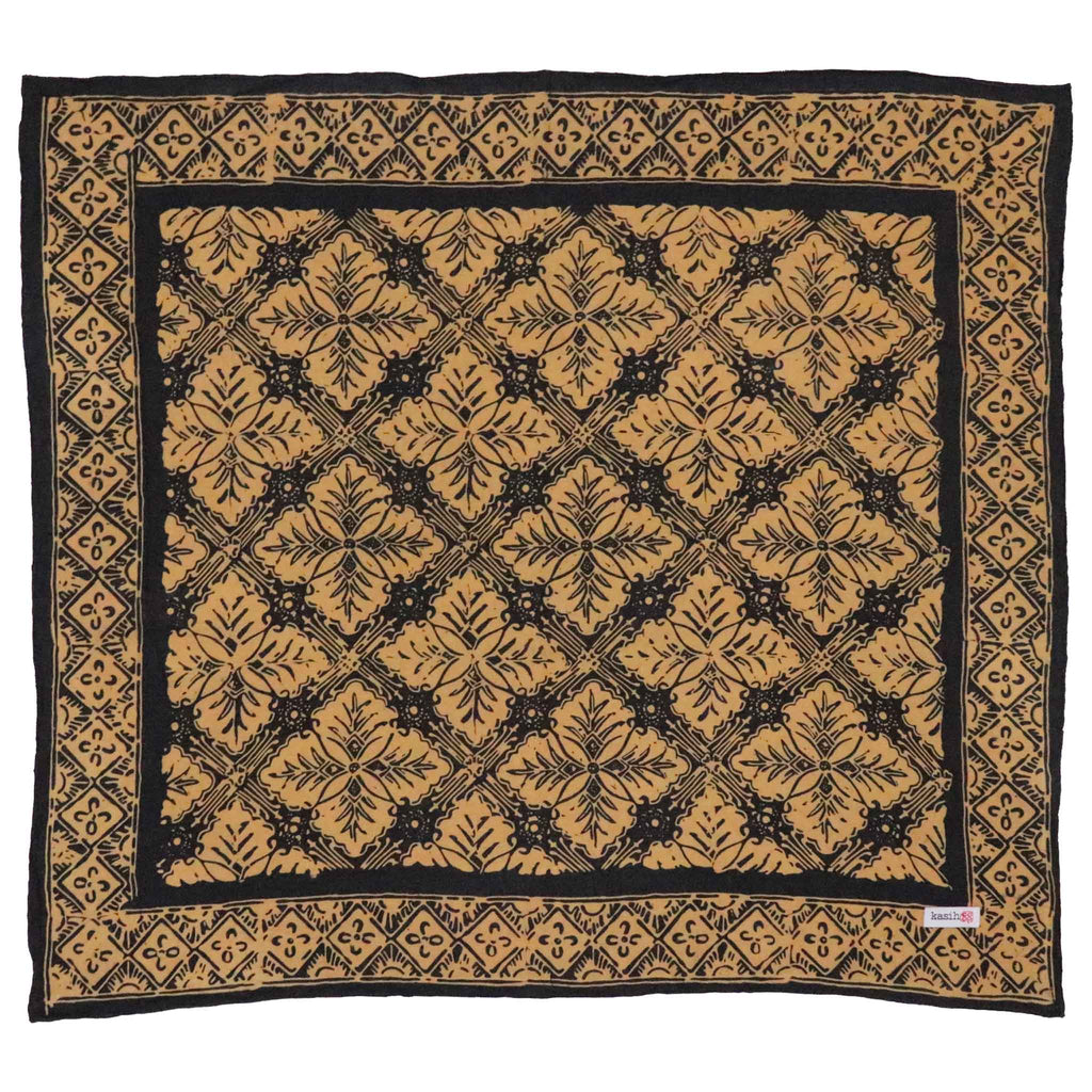 Batik Bandana- Black Brown Mocha