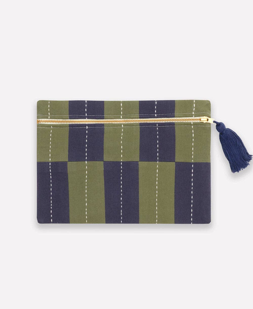 Lattice Pouch: Dusk Blue