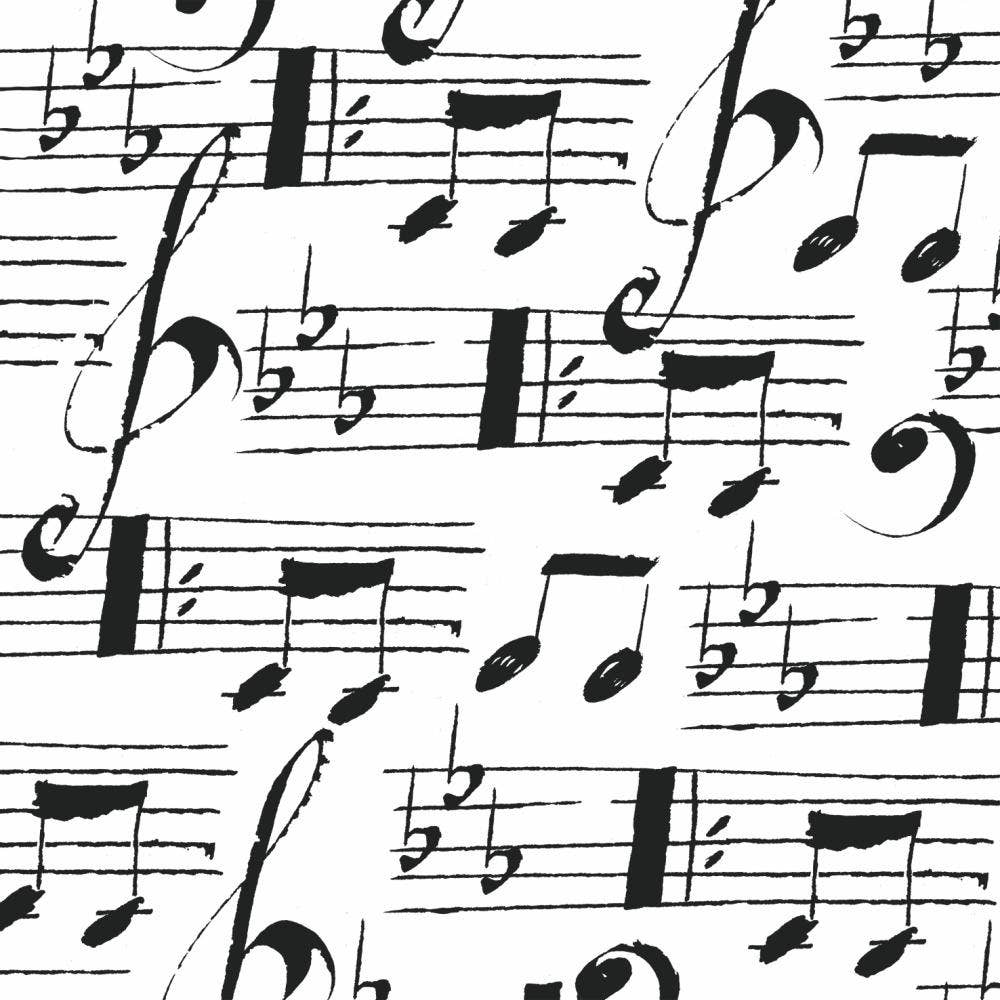 MUSIQUE Cocktail napkins