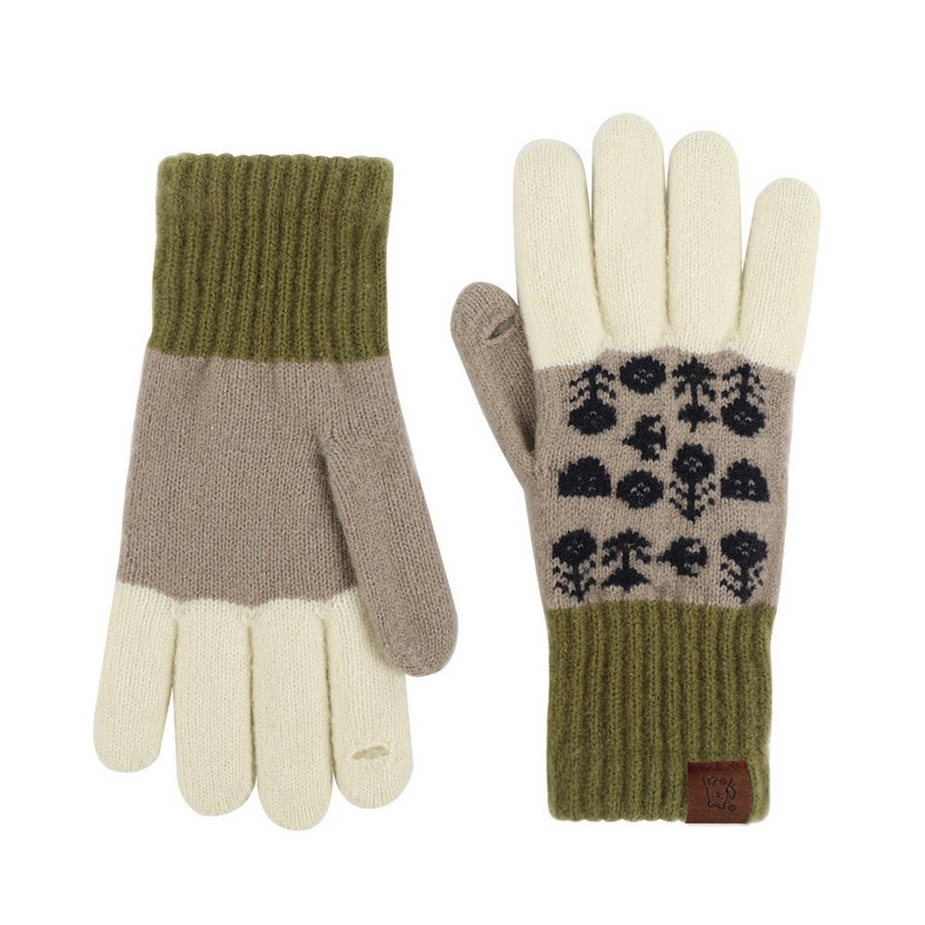 Yellow Knit Gloves – (OS)