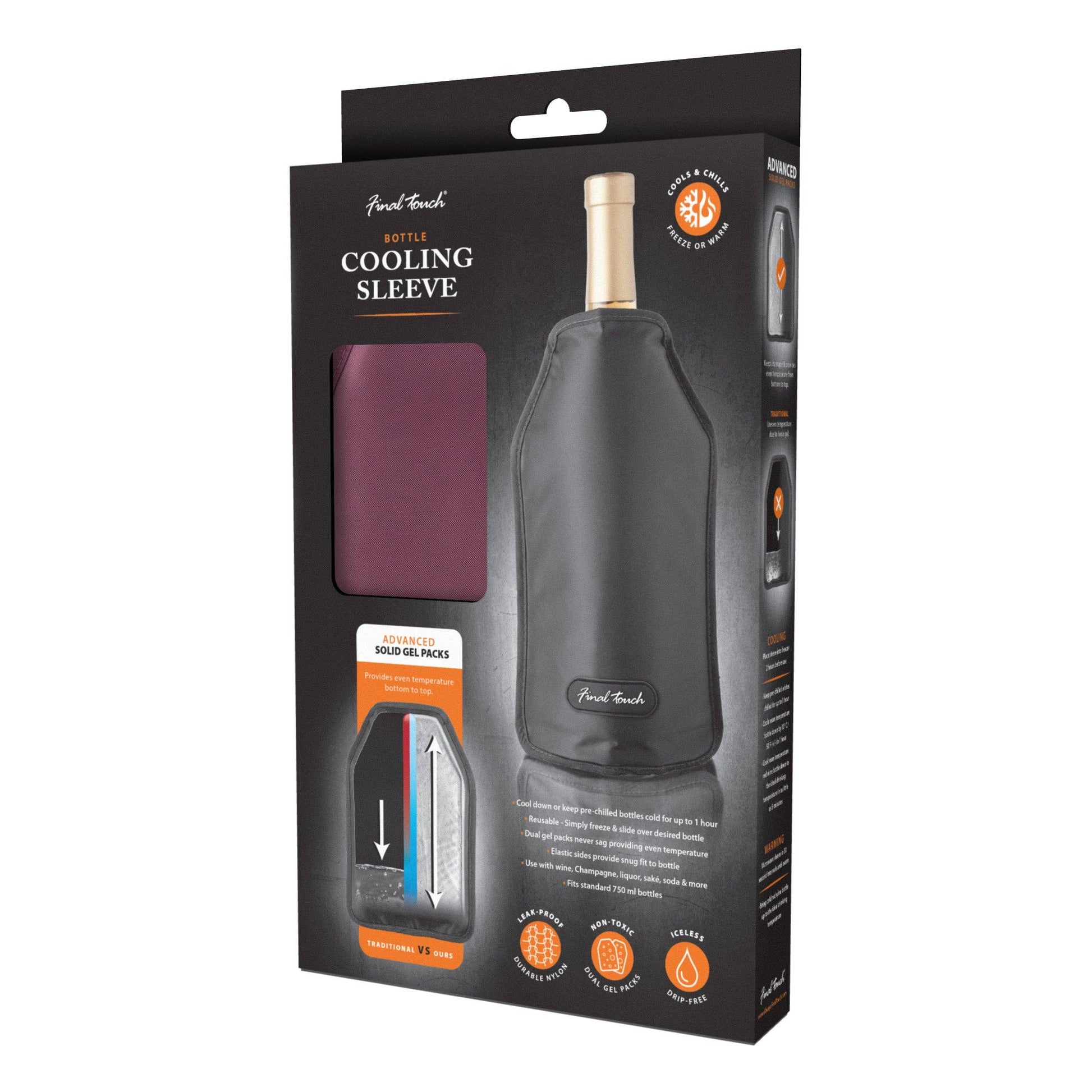 Wine Bottle Cooler Sleeve