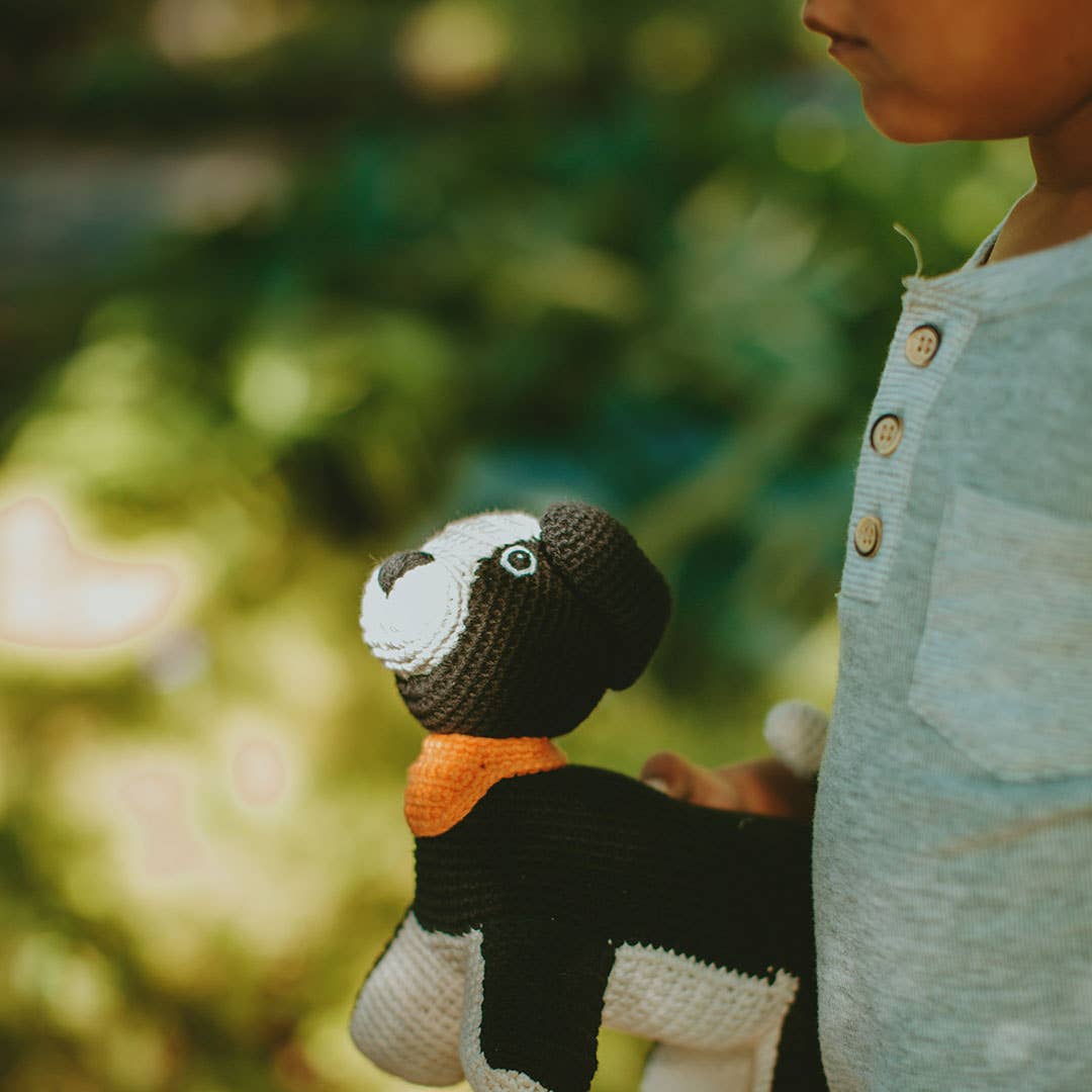 Plush Farm Animal - Sheep Dog