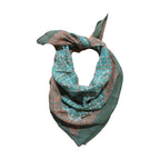 Batik Bandana-Leaf Grid