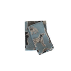 Napkins Set of 4 - Dog Print - Blue Haze