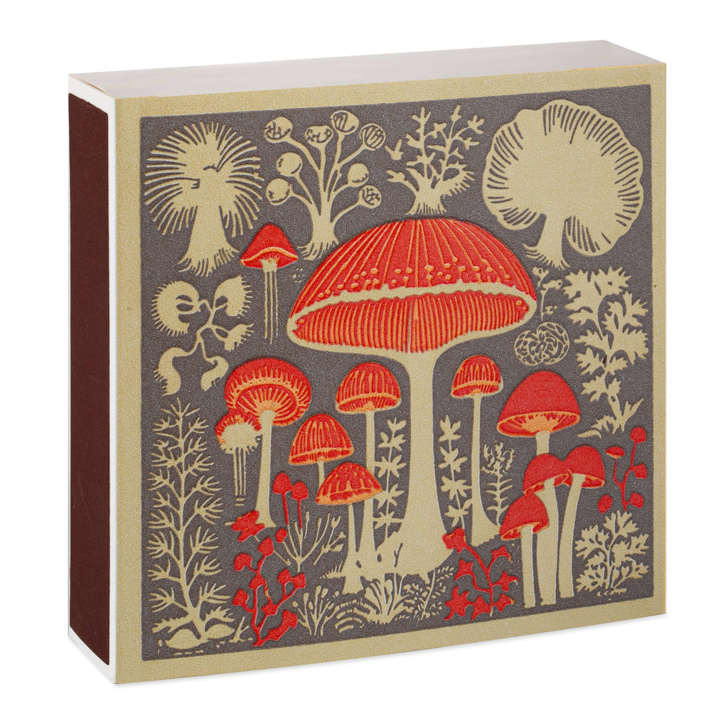 Mushrooms by Real, Fun, Wow!| Square - Safety Matches