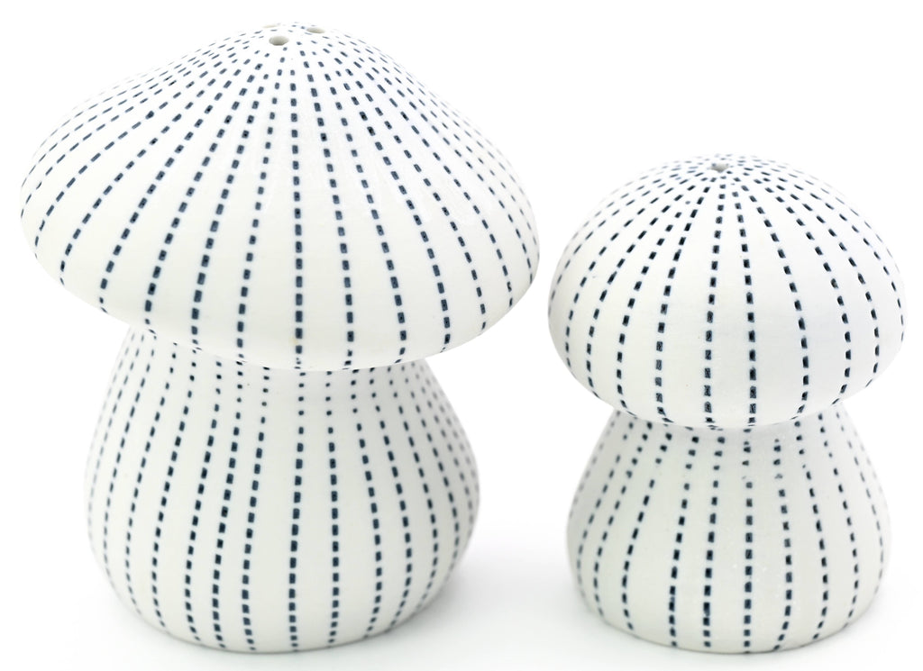 Mushroom Salt and Pepper Shaker Set-WD26 – Handcrafted Porcelain