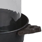 Williamsburg Porringer Pillar Holder with Hurricane