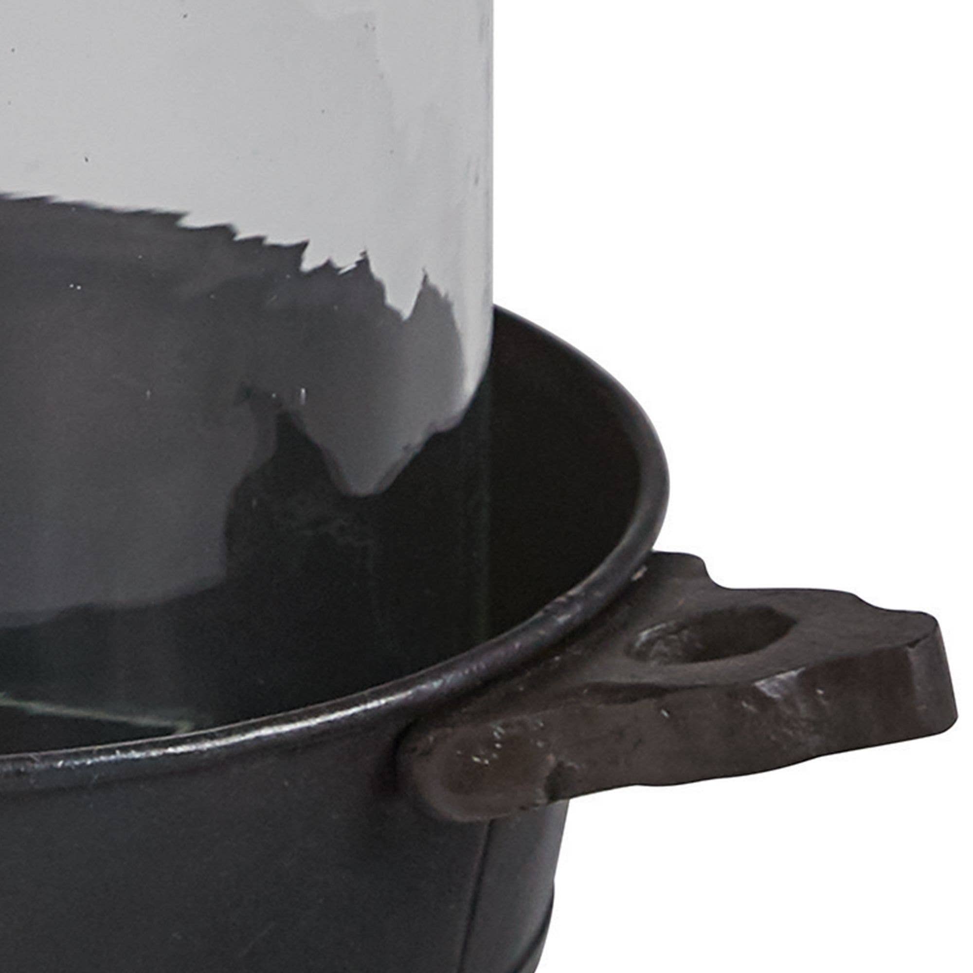 Williamsburg Porringer Pillar Holder with Hurricane