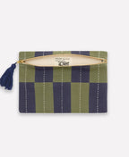 Lattice Pouch: Dusk Blue