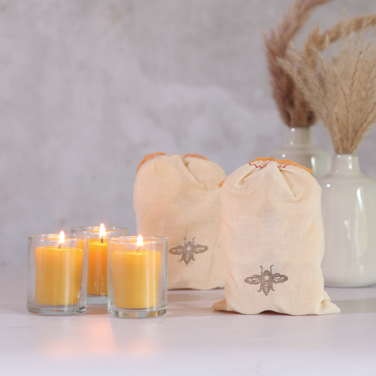 Pure Beeswax Votives | 2 oz. | 15+ Hours