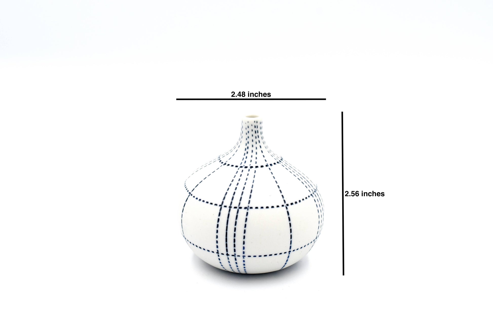Congo Tiny S - WO 25 Porcelain bud vase