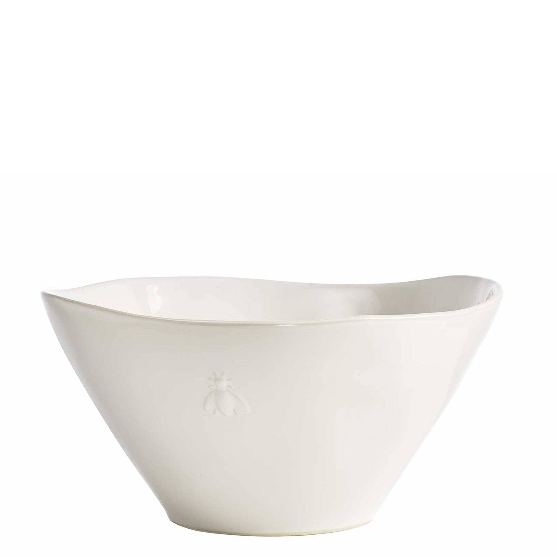 Bee Ceramic Serving Bowl: Bleu