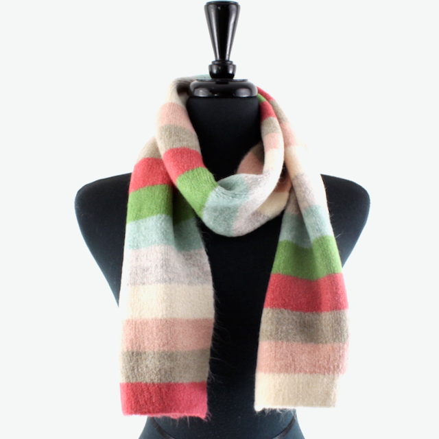 GRY/GRN Merry Fun Scarf