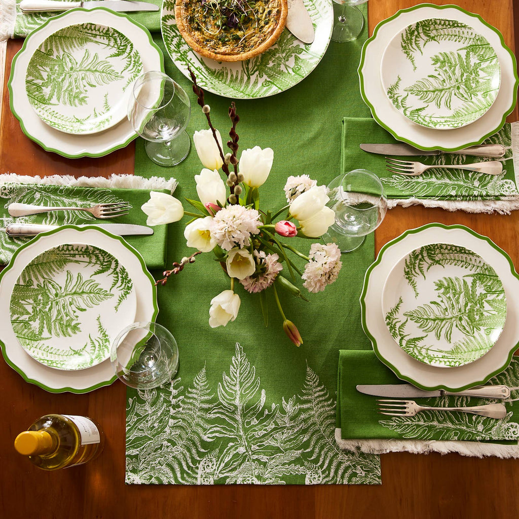 Spring Verde Table Runner: 16" x 72"