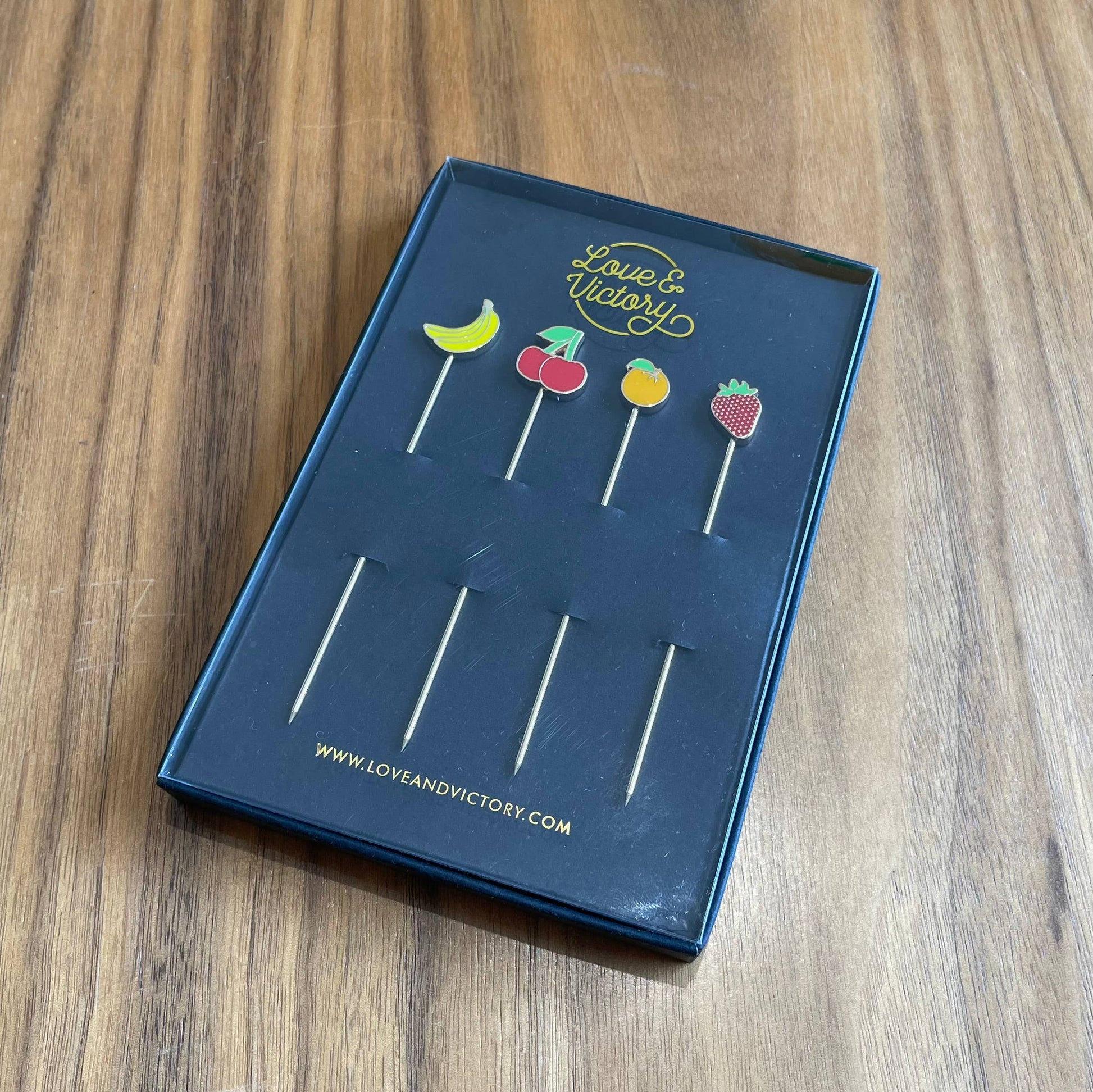 Fruit Cocktail Picks – Set of 4