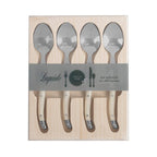 Laguiole Coffee Spoons, Set of 4, Faux Ivory