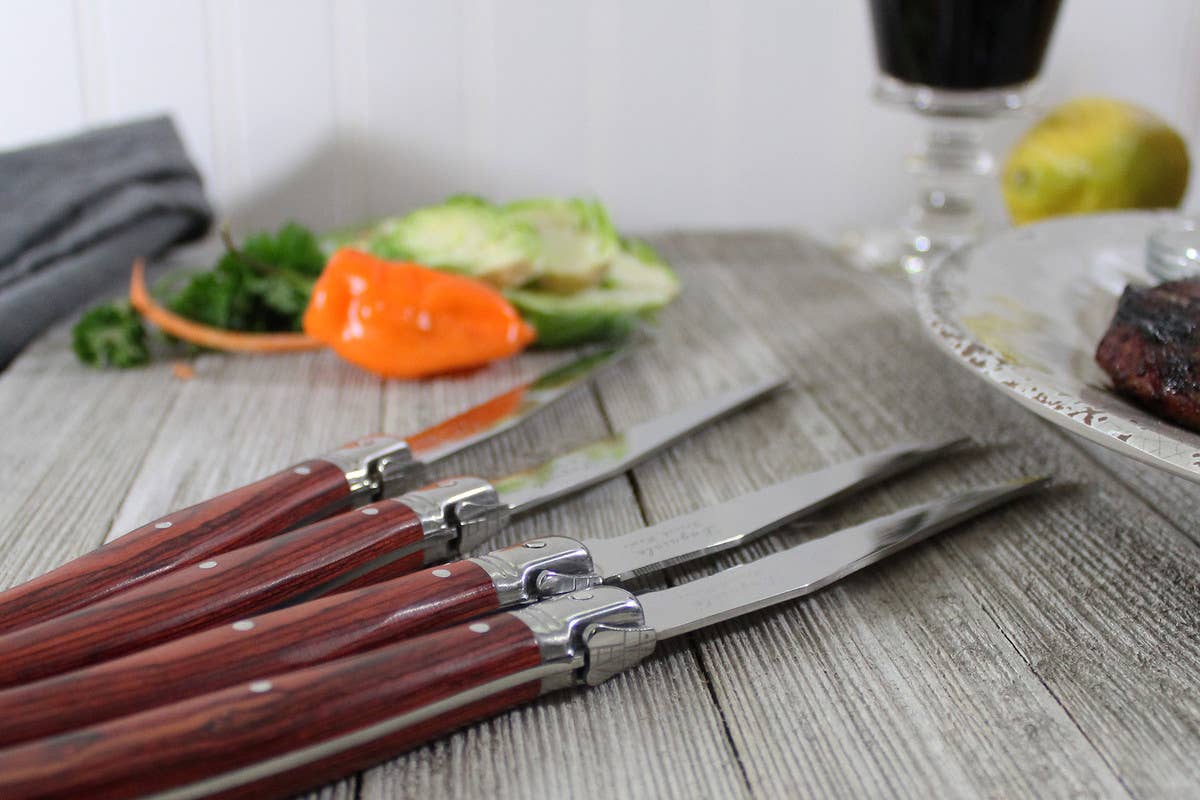 Laguiole Steak Knives – Set of 4 | Pakkawood