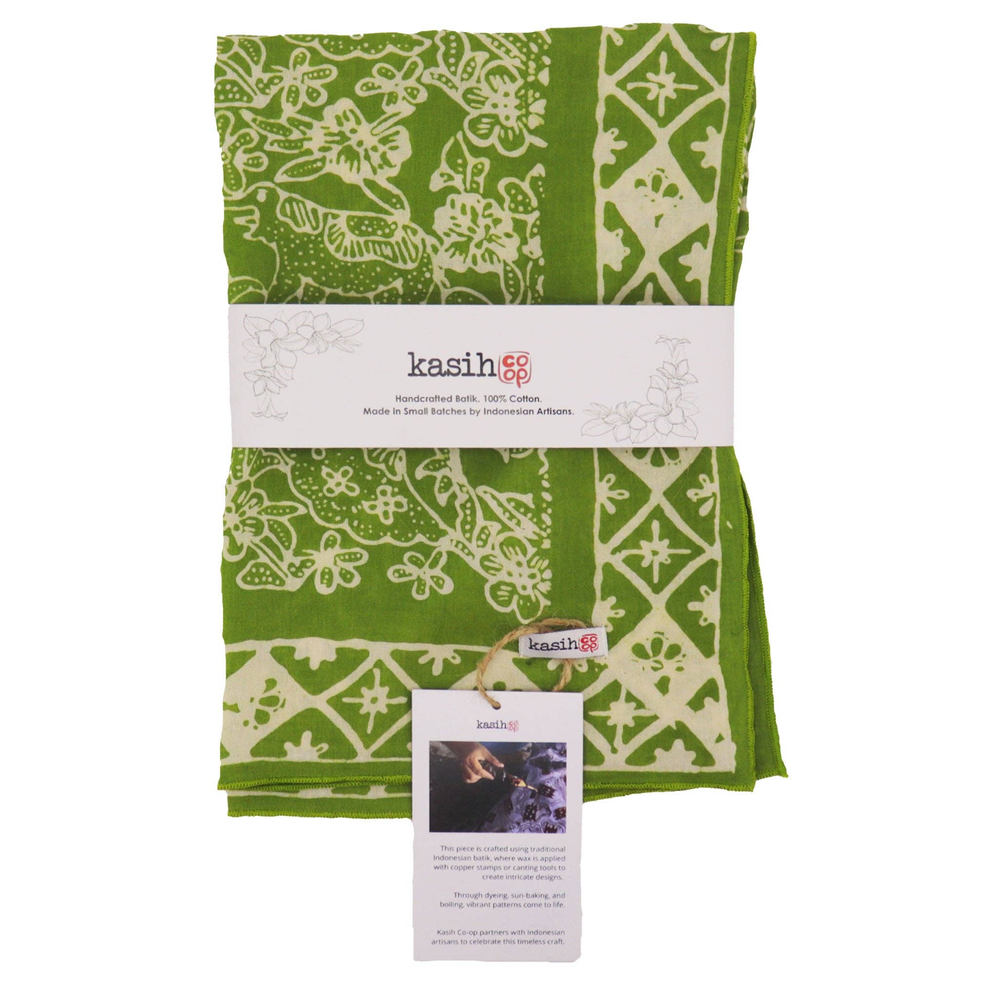 Batik Bandana-Green Serenity