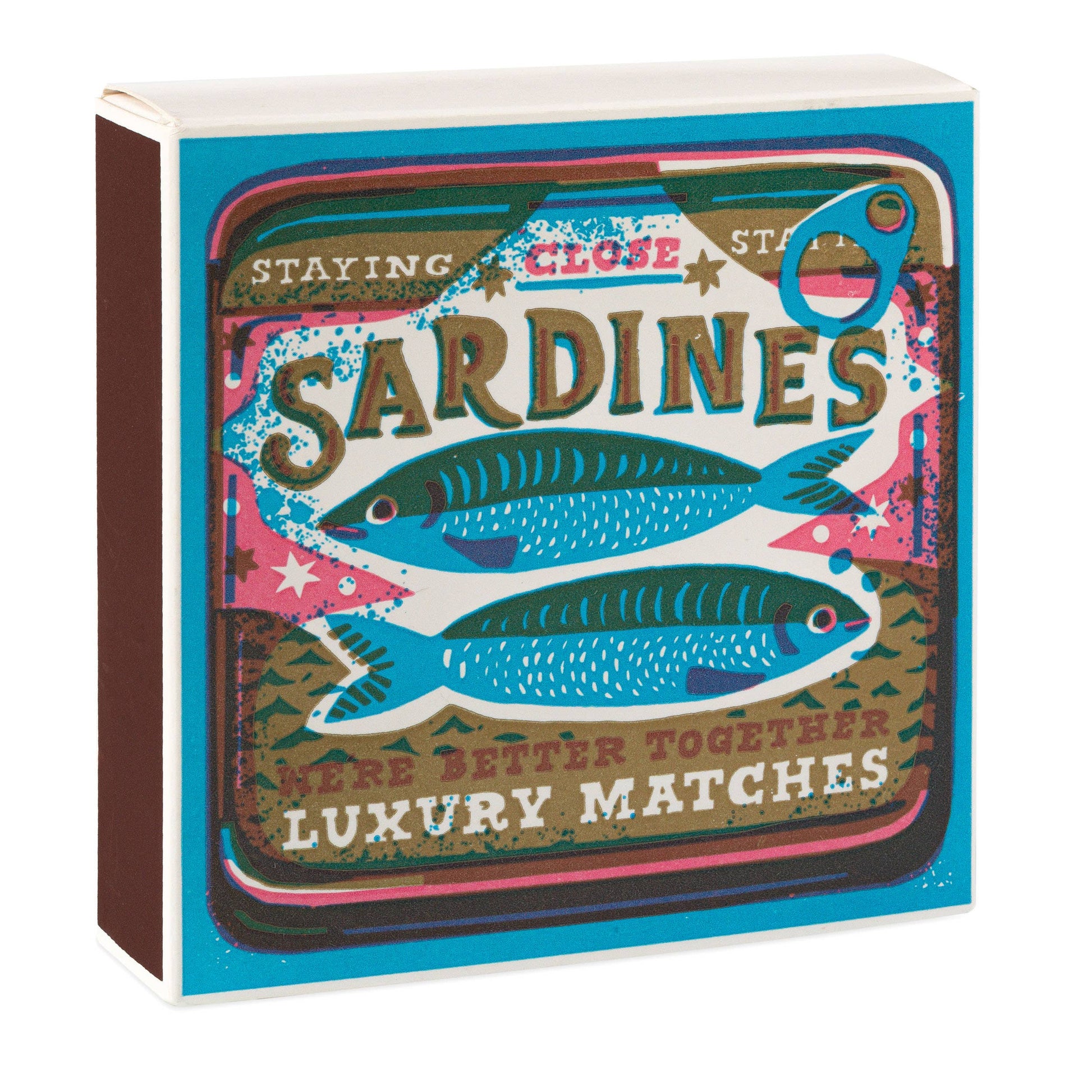 Better Together Sardines | Square Safety Matches