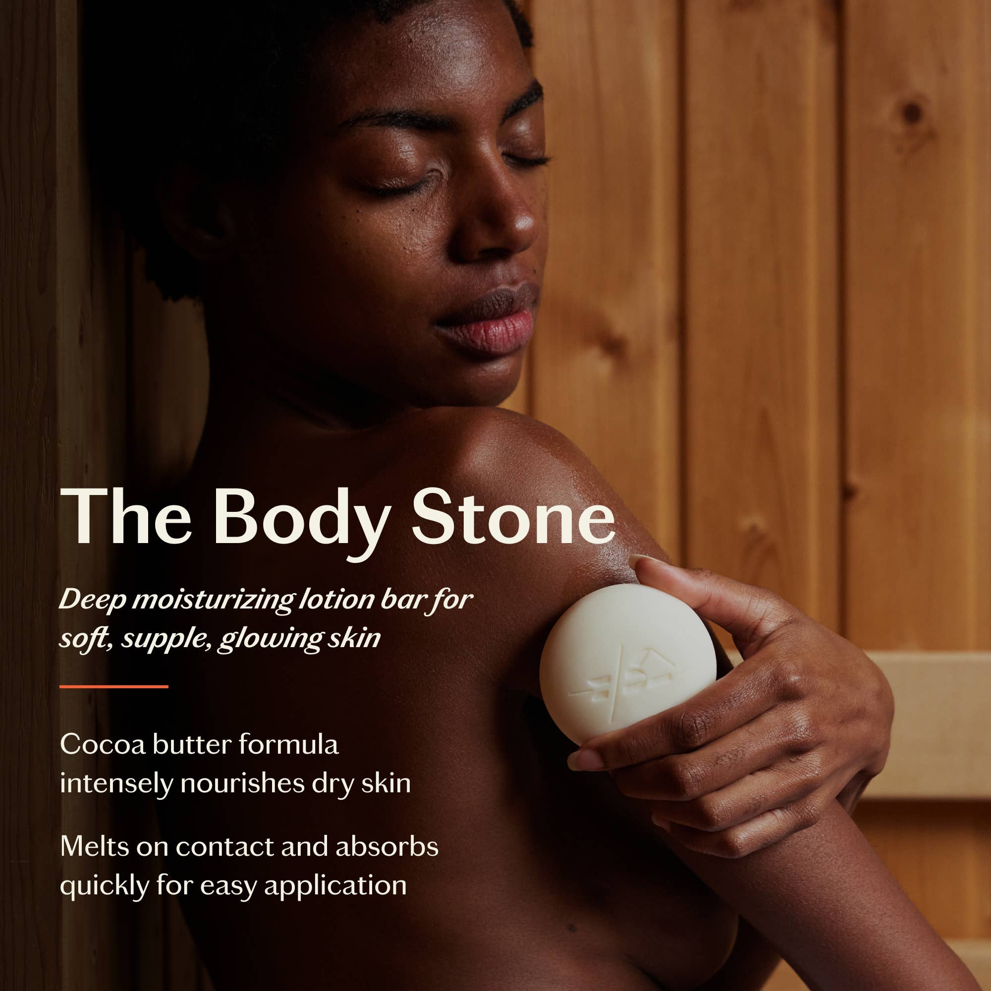 Unscented Stone | Lotion Bar: Mini (1 oz)
