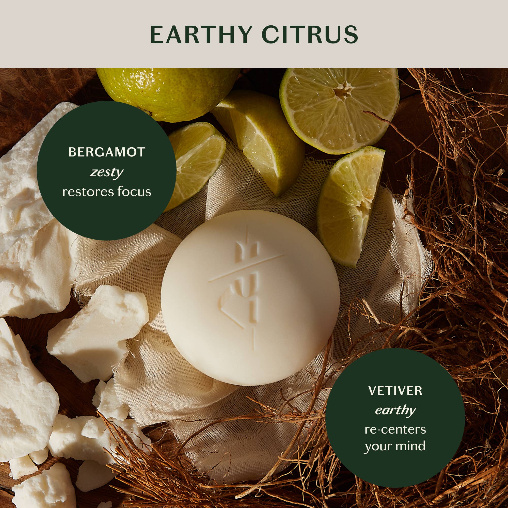 Grounding Stone | Lotion Bar: Mini (1 oz)