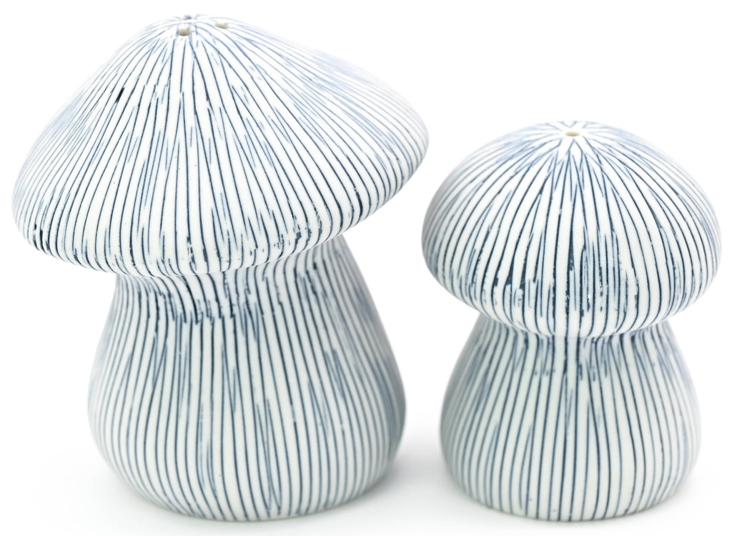 Mushroom Salt and Pepper Shaker Set-WD27 – Handcrafted Porcelain