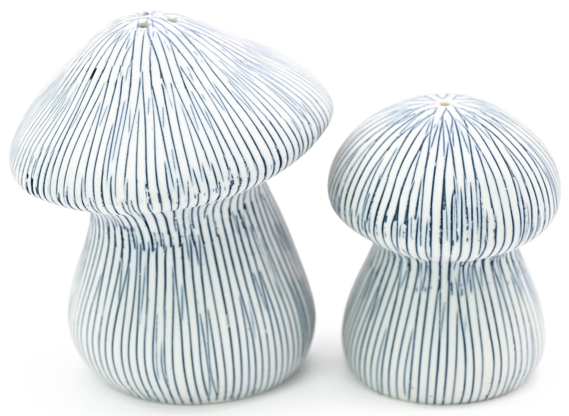 Mushroom Salt and Pepper Shaker Set-WD27 – Handcrafted Porcelain